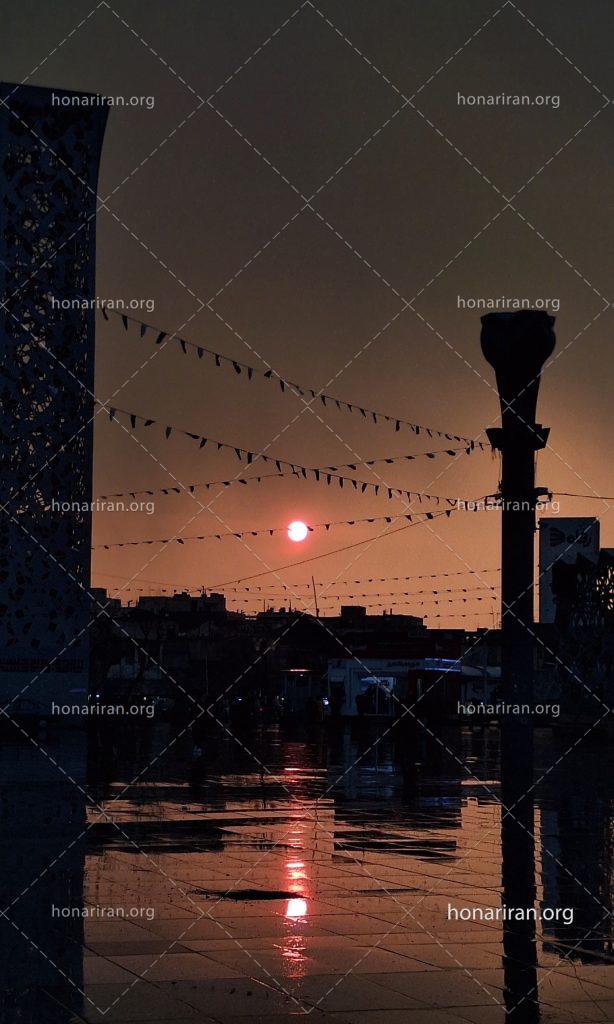 قطعه عکس آسمان، غروب