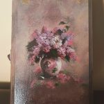 جعبه پتینه طرح گل