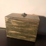 جعبه کوچک پتینه طرح فرشته