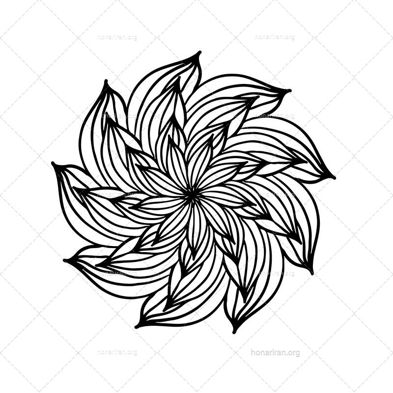 دانلود فایل AI و PNG ماندالا مناسب ادیت و طراحی