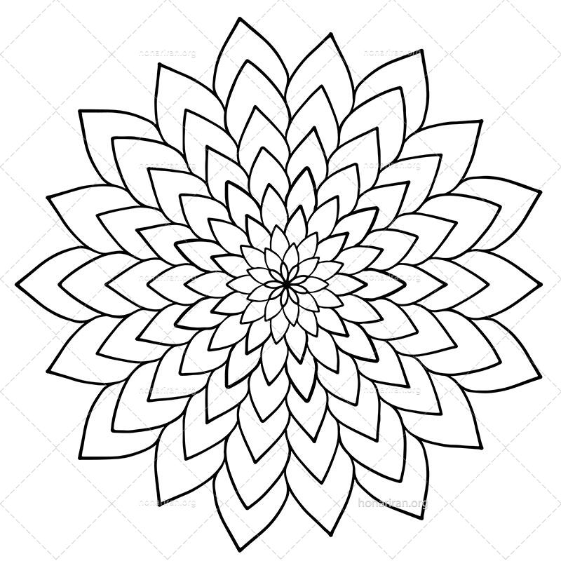 دانلود فایل AI و PNG ماندالا مناسب ادیت و طراحی