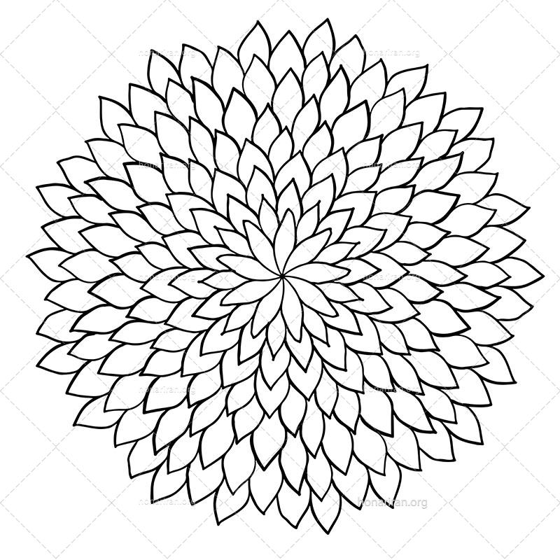 دانلود فایل AI و PNG ماندالا مناسب ادیت و طراحی