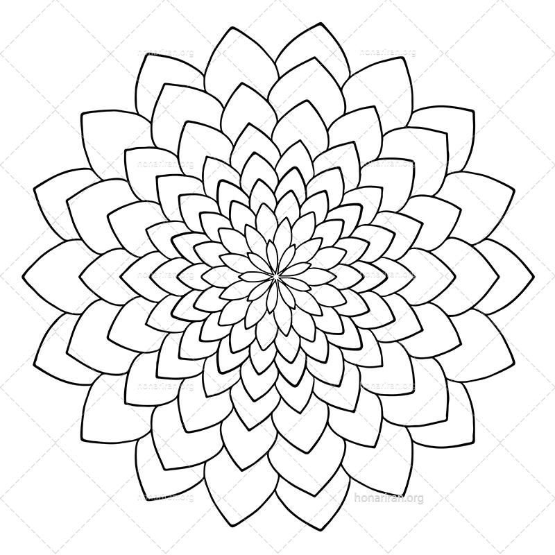 دانلود فایل AI و PNG ماندالا مناسب ادیت و طراحی
