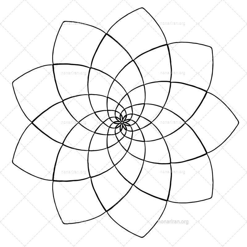 دانلود فایل AI و PNG ماندالا مناسب ادیت و طراحی