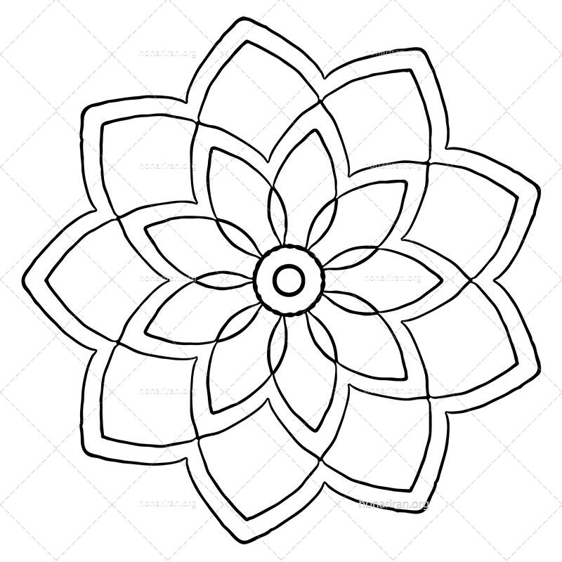 دانلود فایل AI و PNG ماندالا مناسب ادیت و طراحی