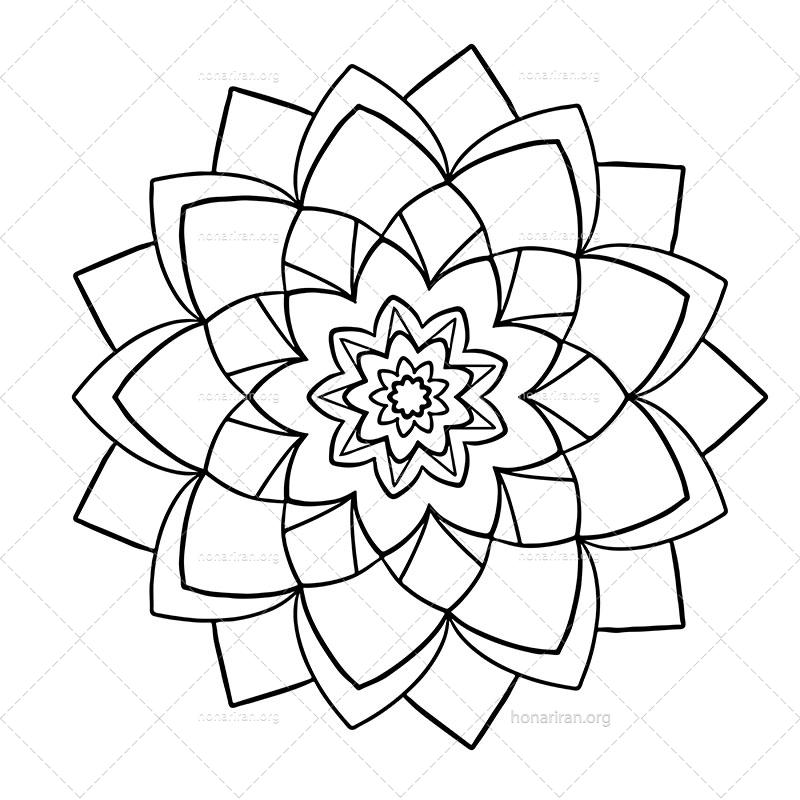 دانلود فایل AI و PNG ماندالا مناسب ادیت و طراحی