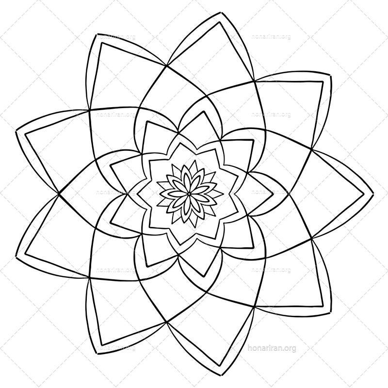 دانلود فایل AI و PNG ماندالا مناسب ادیت و طراحی