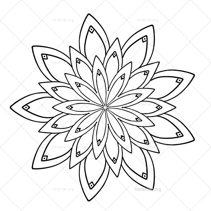 دانلود فایل AI و PNG ماندالا مناسب ادیت و طراحی