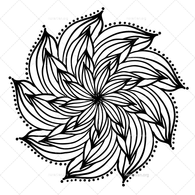 دانلود فایل AI و PNG ماندالا مناسب ادیت و طراحی