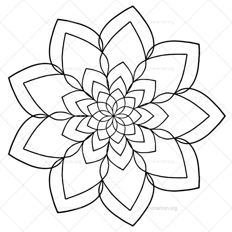 دانلود فایل AI و PNG ماندالا مناسب ادیت و طراحی