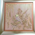 تابلوی دکوراتیو سه تیکه برجسته