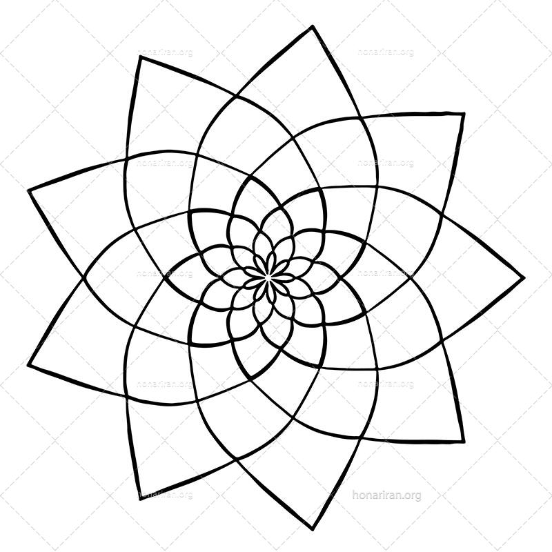 دانلود فایل AI و PNG ماندالا مناسب ادیت و طراحی