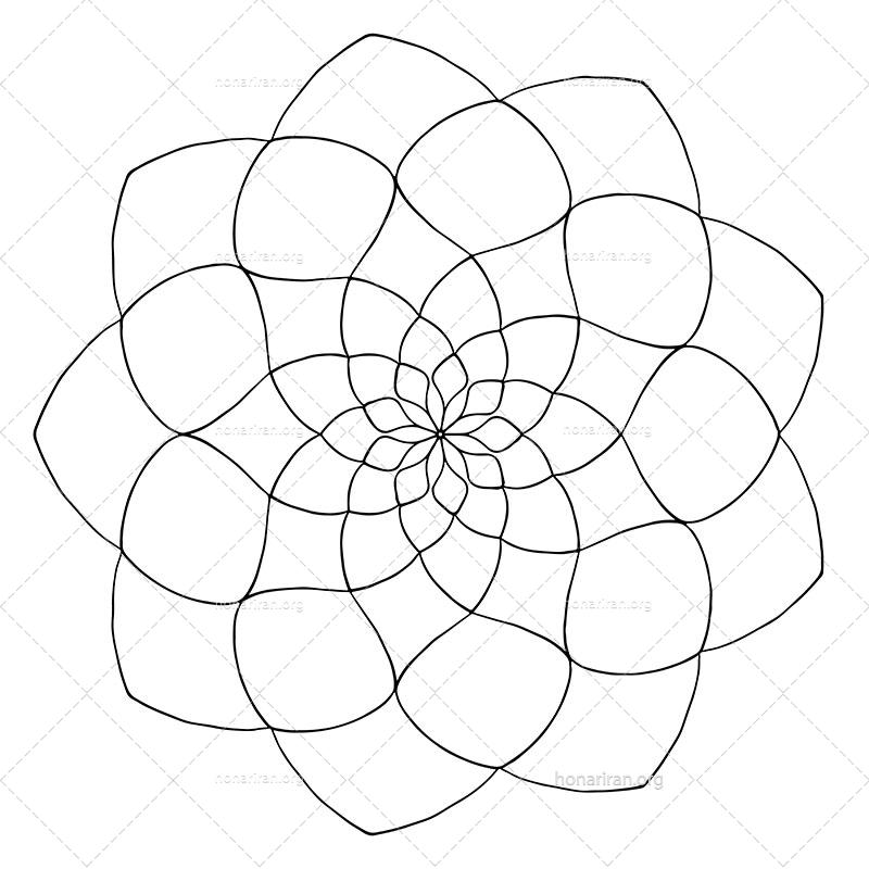 دانلود فایل AI و PNG ماندالا مناسب ادیت و طراحی
