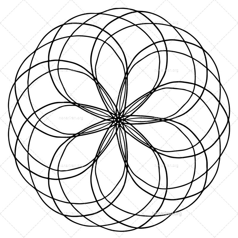 دانلود فایل AI و PNG ماندالا مناسب ادیت و طراحی