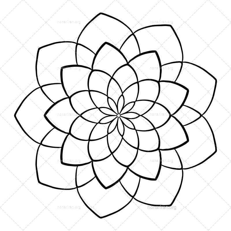 دانلود فایل AI و PNG ماندالا مناسب ادیت و طراحی