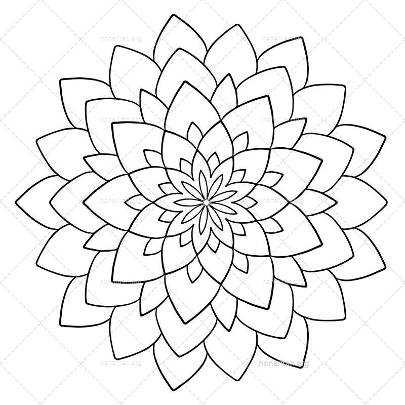 دانلود فایل AI و PNG ماندالا مناسب ادیت و طراحی