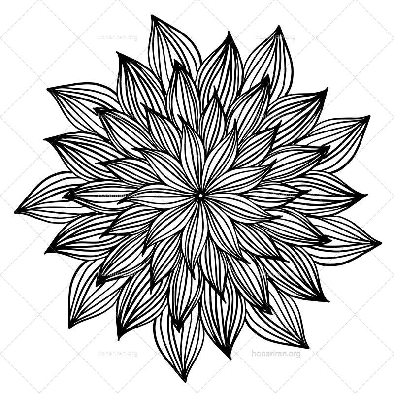 دانلود فایل AI و PNG ماندالا مناسب ادیت و طراحی