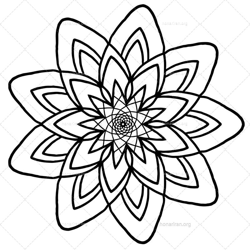دانلود فایل AI و PNG ماندالا مناسب ادیت و طراحی