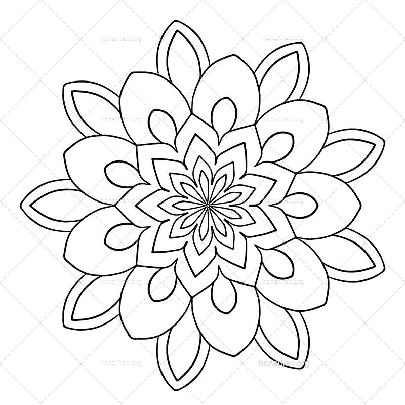 دانلود فایل AI و PNG ماندالا مناسب ادیت و طراحی