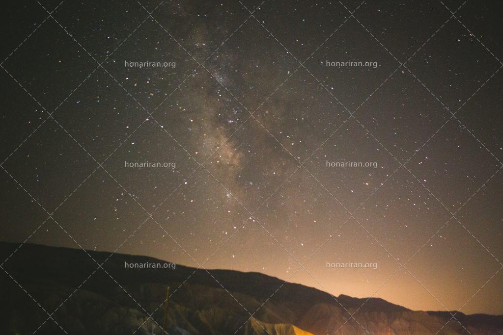 قطعه عکس شهاب باران قله دماوند