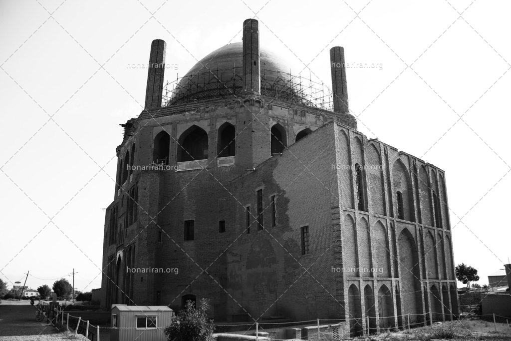 قطعه عکس گنبد سلطانیه