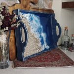 سینی دکوراتیو طرح دریا