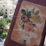 جعبه پتینه و دکوپاژ طرح گل و بته جقه