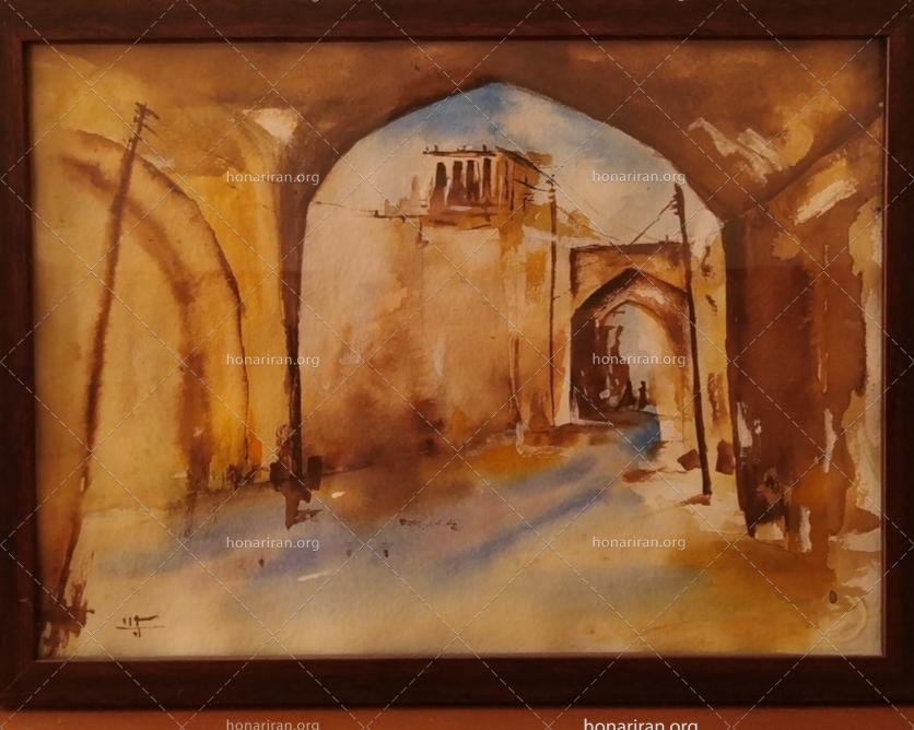 نقاشی آبرنگ تاریخی