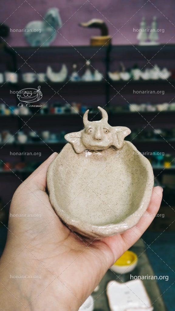 کاسه سرامیکی دیوچه