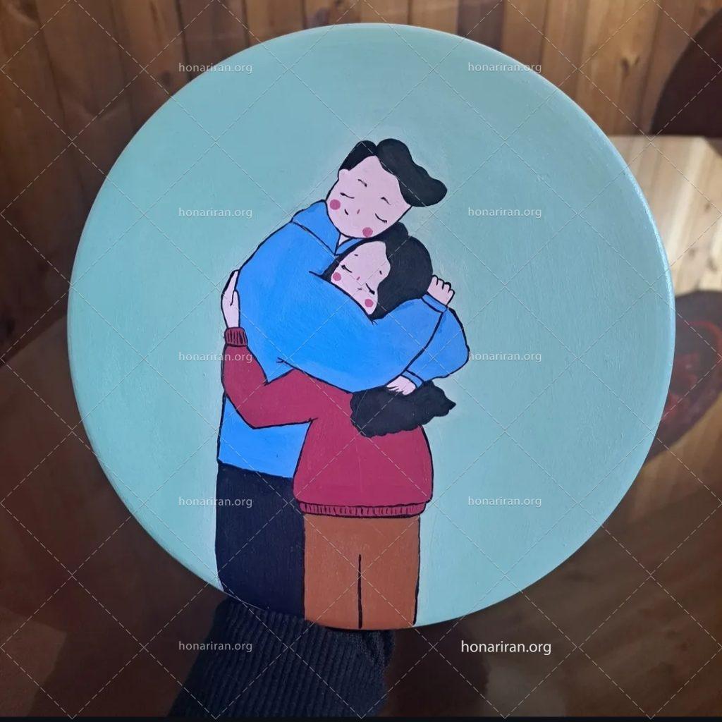دیوارکوب آغوش