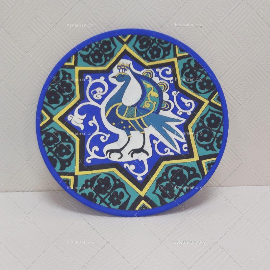 دیوارکوب نماد  ایرانی طاووس
