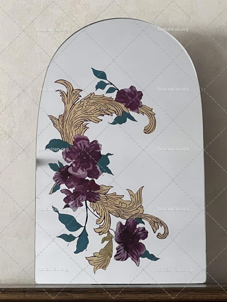 نقاشی پشت آینه