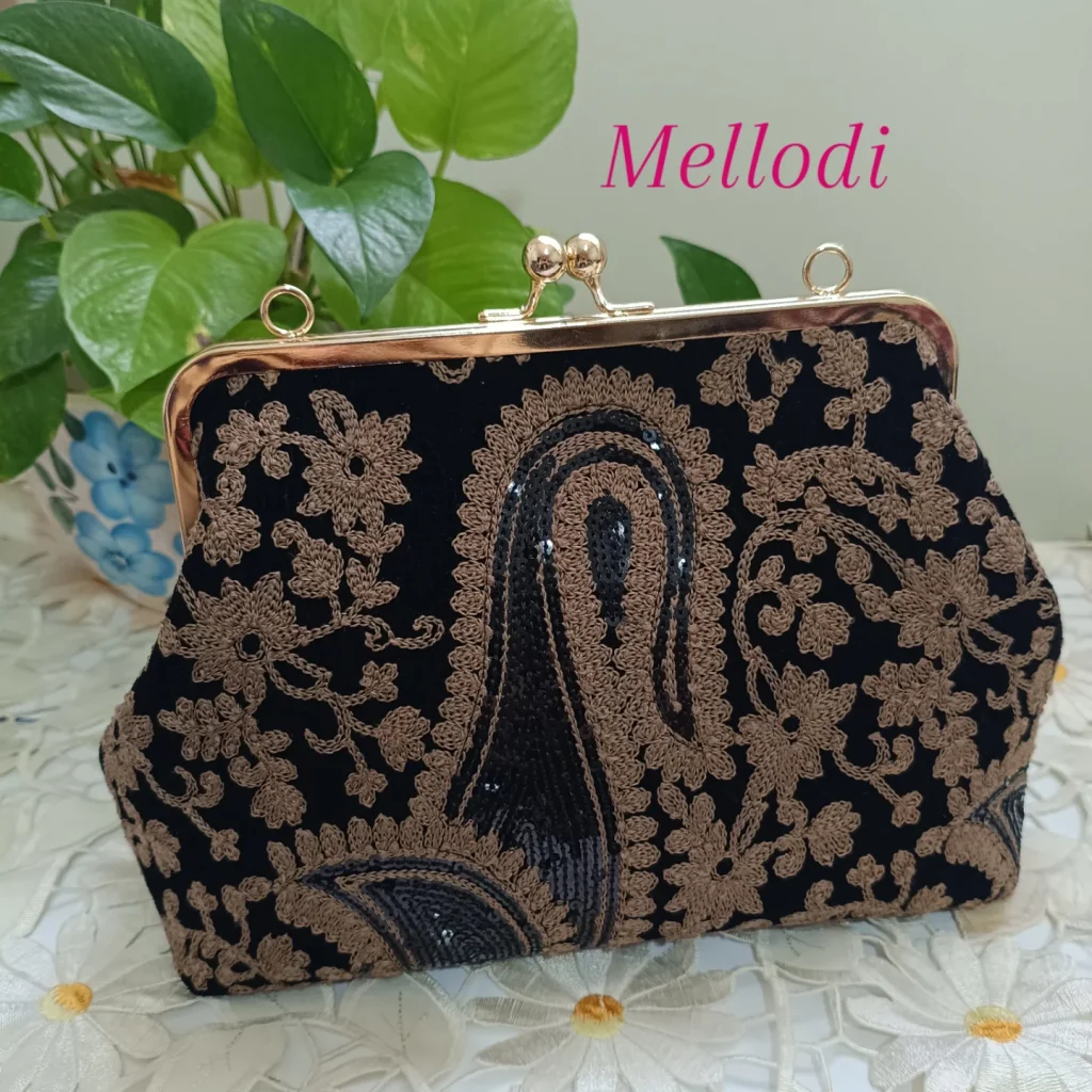 کیف مجلسی دهانه فلزی