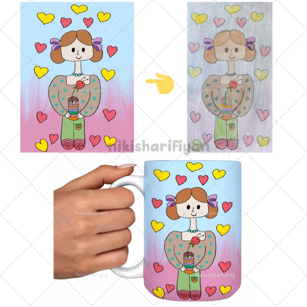 دیجیتالی کردن نقاشی کودکان