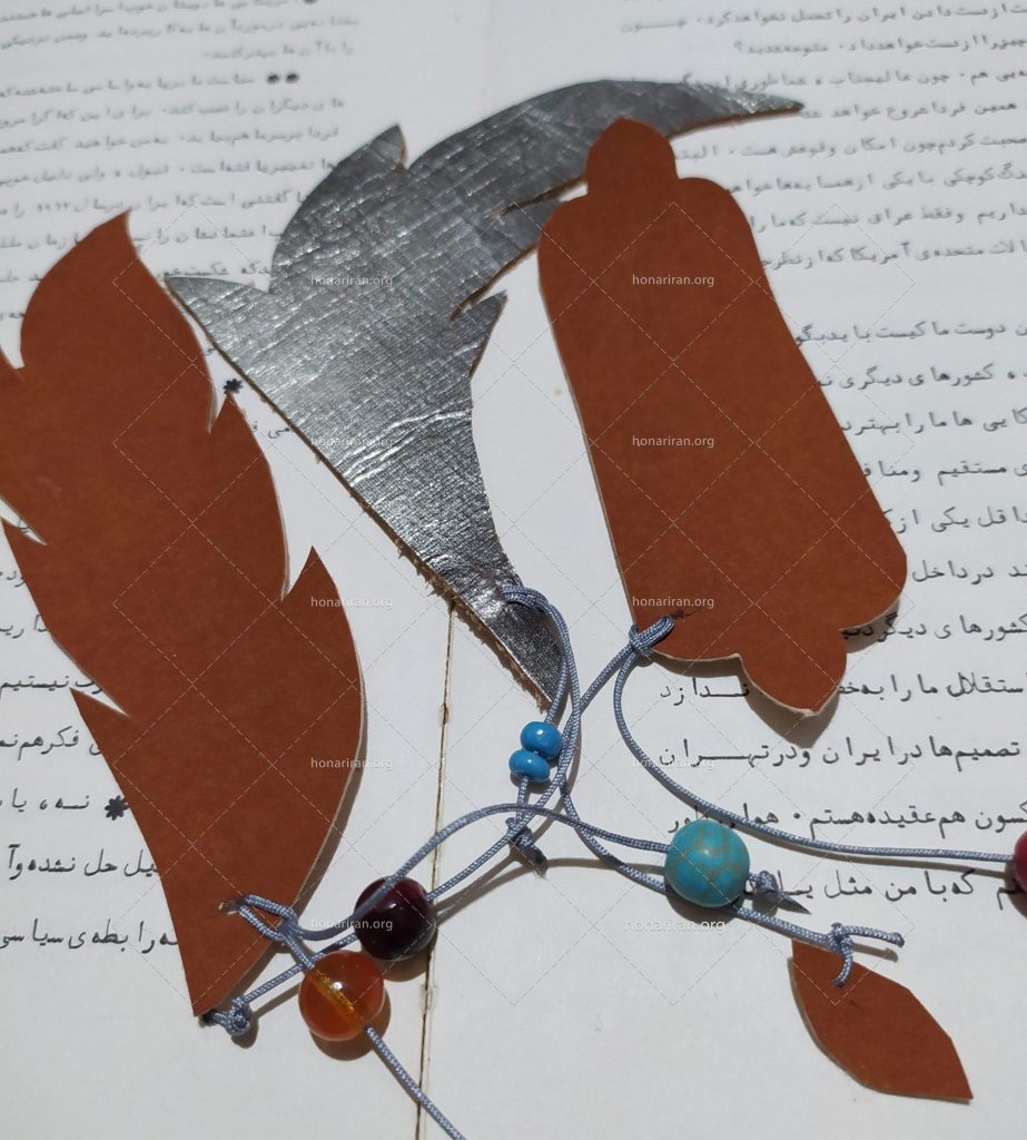نشانگر کتاب چرمی دست ساز