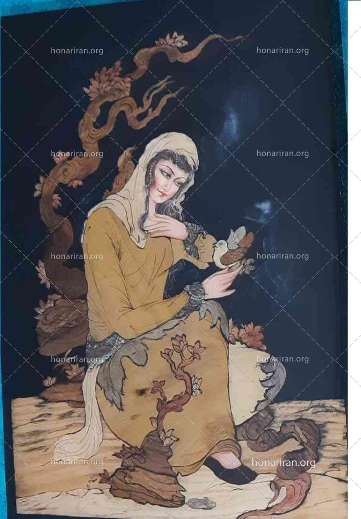 دیوارکوب معرق چوب