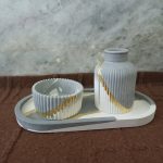سنگ مصنوعی حرفه‌ای ظروف دکوراتیو و پذیرایی