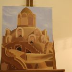 نقاشی رنگ روغن خانه بروجردی ها