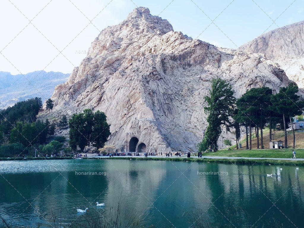 قطعه عکس طاق بستان