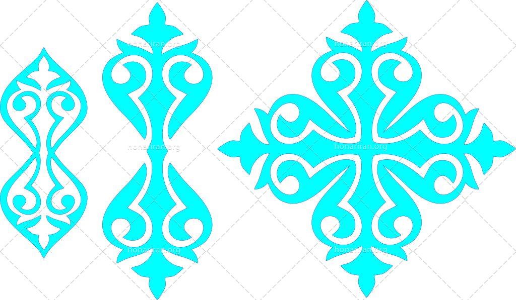 طرح لایه باز اسلیمی