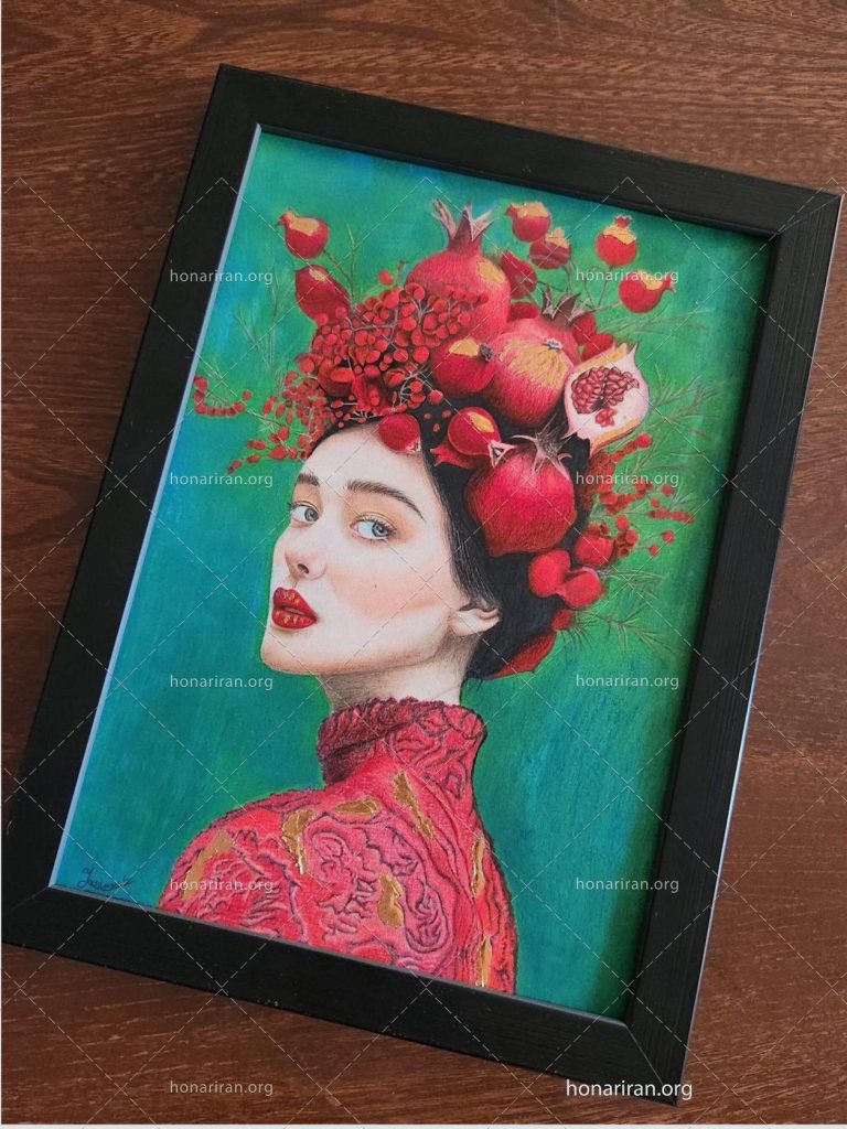 نقاشی مدادرنگی هایپررئال