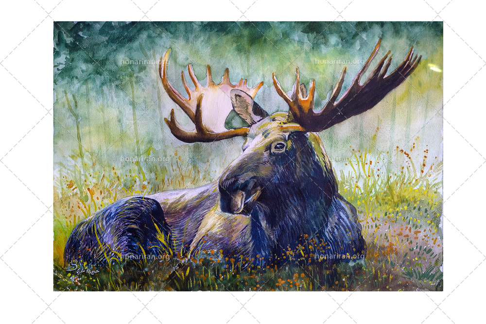 نقاشی رنگ روغن رامشت