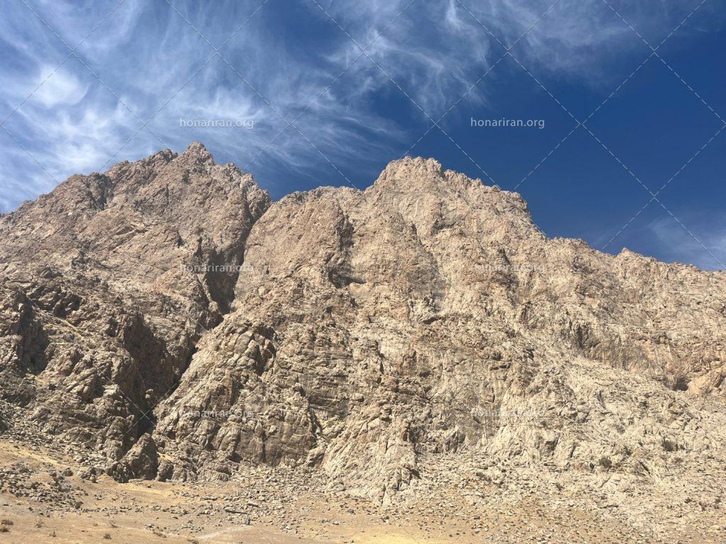 قطعه عکس آسمان بیستون