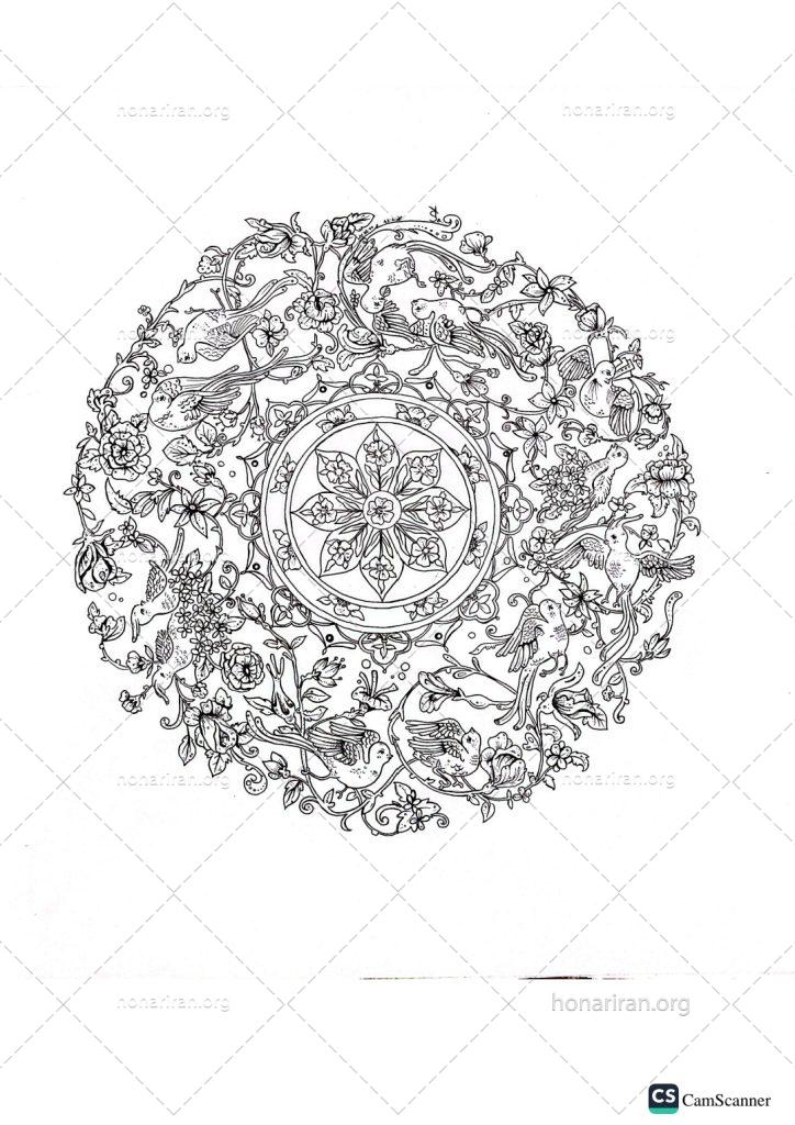 طراحی راز گل و پر