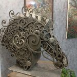 مجسمه اسب چناران