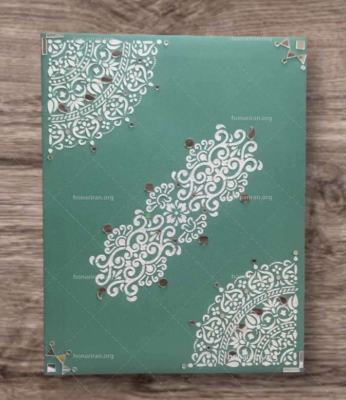 تابلو برجسته الماس سبز