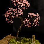 مجسمه دکوراتیو درختچه رزکوارتز