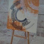 تابلو نقاشی خط هر لحظه