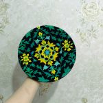 دیوار کوب سفالی با نقوش سنتی ایرانی