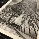 تابلو سیاه قلم، میدان آزادی